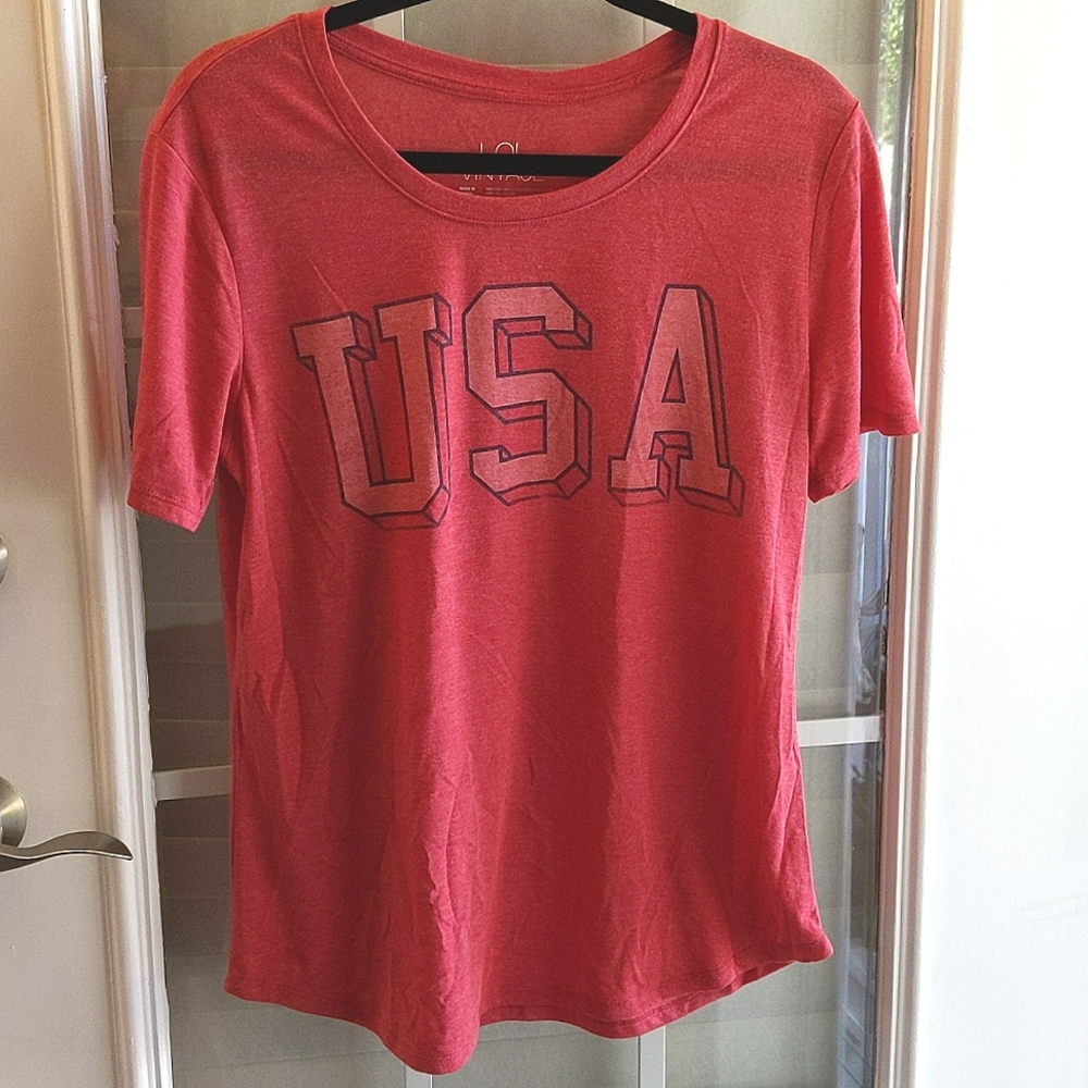 USA Tee Sz L